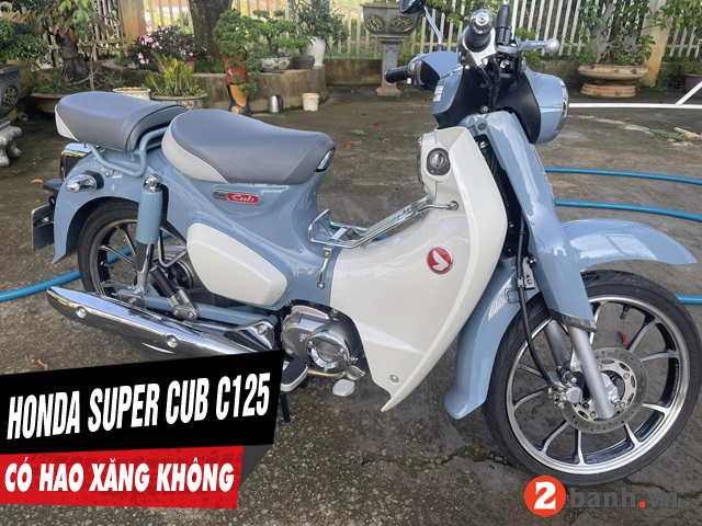 Bình xăng xe cup c125 bao nhiêu lít super cup c125 có tiết kiệm xăng không - 1