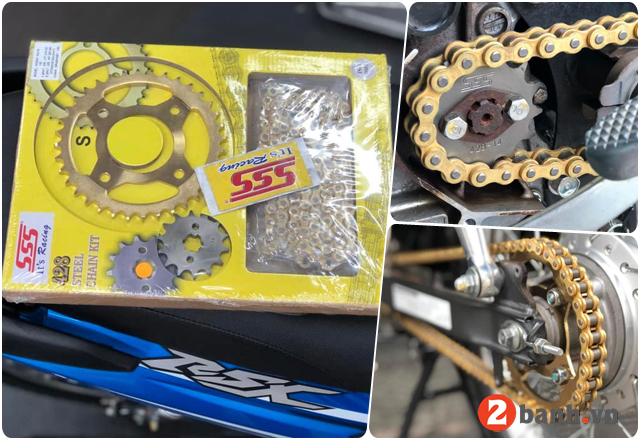 Tư vấn nhông sên dĩa tốt nhất cho blade 110 - 2