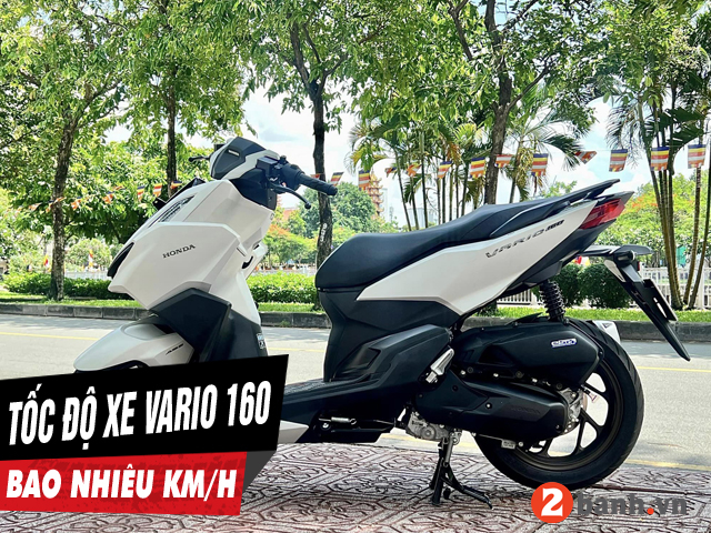 Xe vario 160 chạy tối đa bao nhiêu kmh - 1