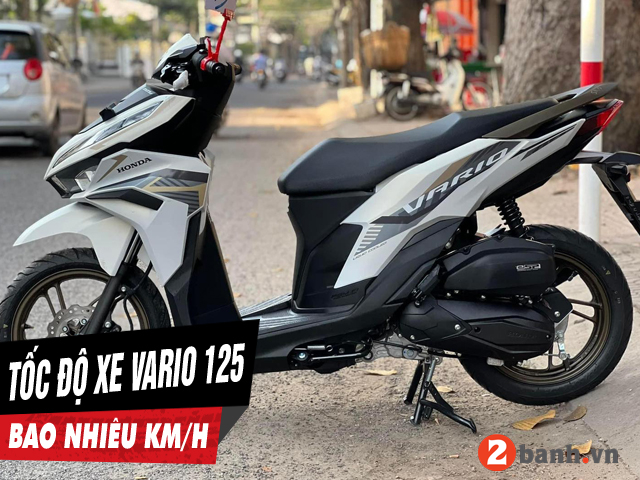 Xe vario 125 chạy tối đa bao nhiêu kmh - 1