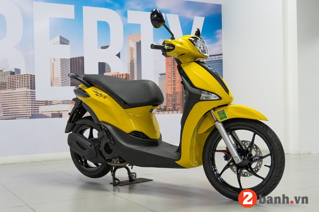 Chiều cao yên xe piaggio liberty s bao nhiêu nữ cao 1m55 đi có phù hợp - 3