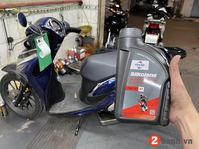 Tư vấn dầu nhớt tốt nhất phù hợp cho xe sh mode 2025 - 2