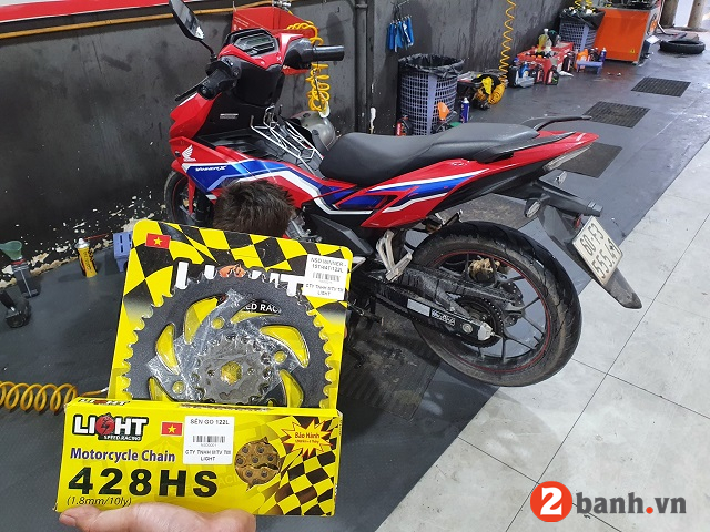 Tư vấn nhông sên dĩa tốt nhất cho winner x mới 2025 - 4