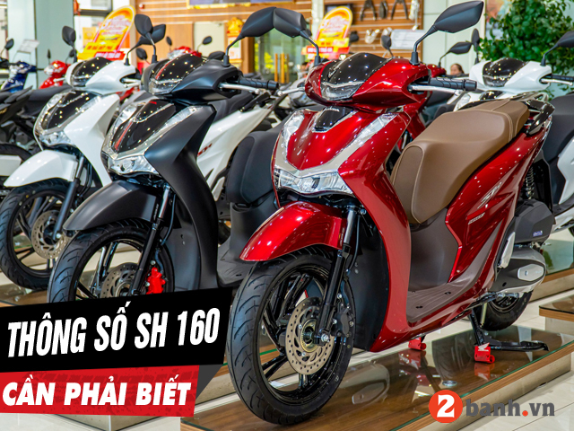 6 thông số xe sh 160i 2024 cần phải biết trước khi mua xe - 1