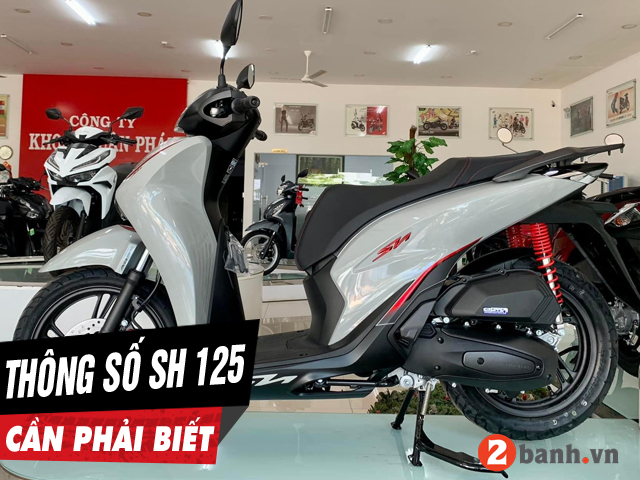 6 thông số xe sh 125i 2025 cần phải biết trước khi mua xe - 1