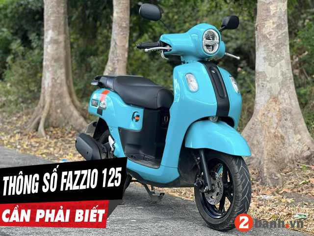 5 thông số xe yamaha fazzio 125 2024 cần phải biết trước khi mua xe - 1