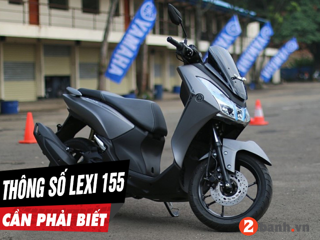 5 thông số xe yamaha lexi 155 cần phải biết trước khi mua xe - 1