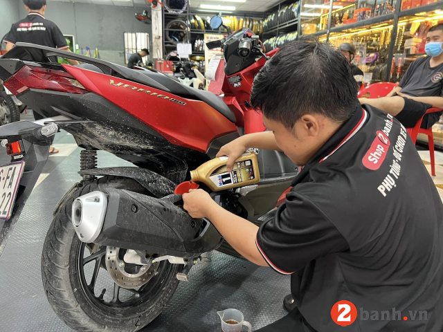 Tư vấn dầu nhớt tốt nhất phù hợp cho xe click 160 - 2
