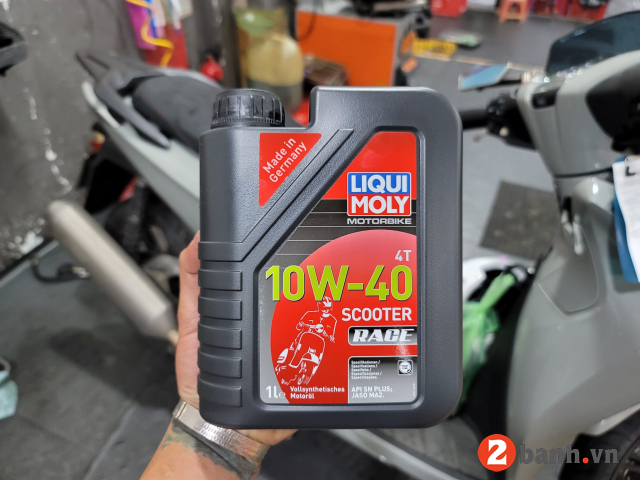 Tư vấn dầu nhớt tốt nhất phù hợp cho xe vario 160 - 7