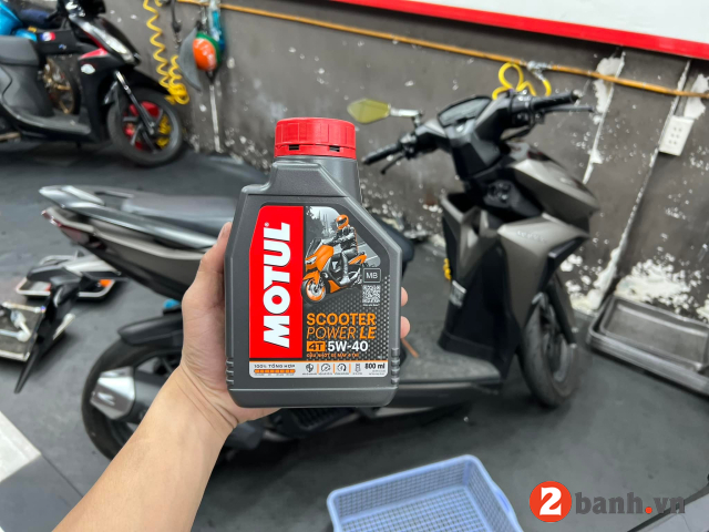 Tư vấn dầu nhớt tốt nhất phù hợp cho xe vario 160 - 4