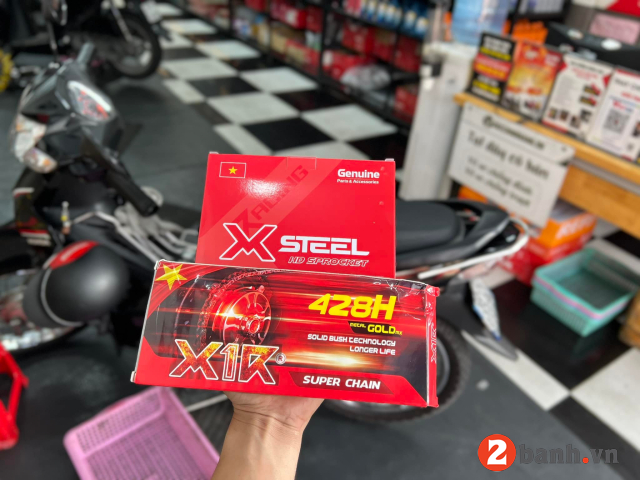 Tư vấn nhông sên dĩa tốt nhất cho jupiter finn mới 2025 - 2