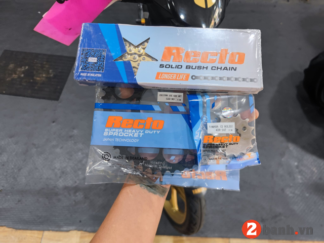 Tư vấn nhông sên dĩa tốt nhất cho exciter mới 2025 - 2