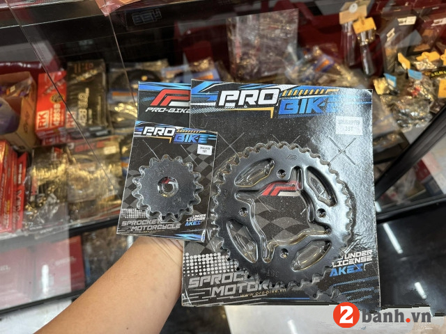 Tư vấn nhông sên dĩa tốt nhất cho sirius mới 2025 - 2