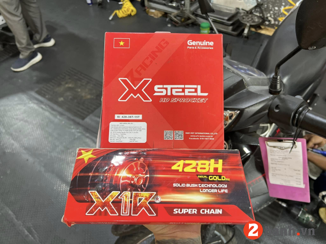 Tư vấn nhông sên dĩa tốt nhất cho sirius mới 2025 - 3