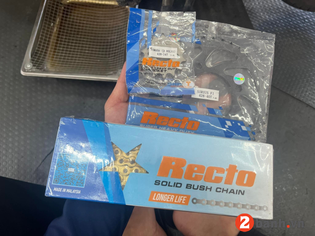 Tư vấn nhông sên dĩa tốt nhất cho sirius mới 2025 - 5