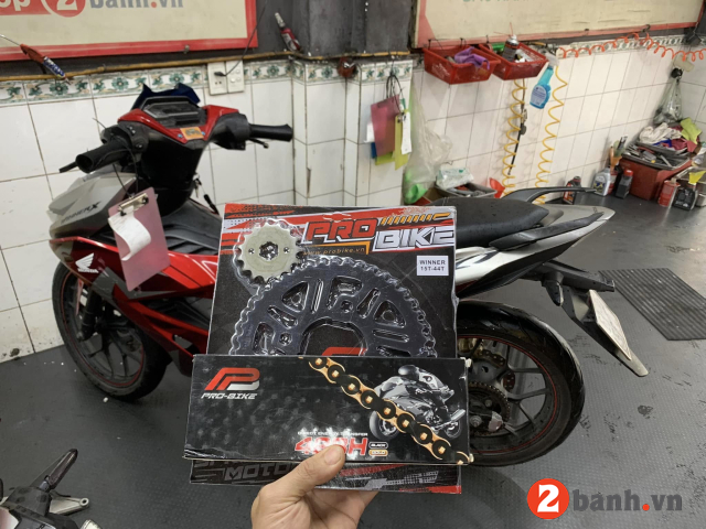 Tư vấn nhông sên dĩa tốt nhất cho winner x mới 2025 - 2