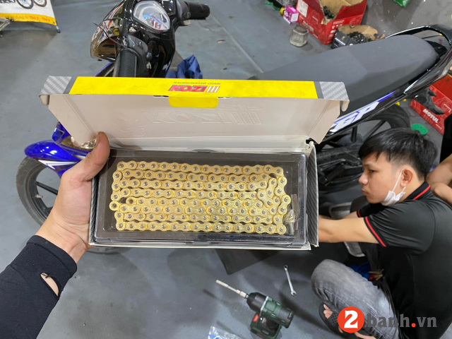 Tư vấn nhông sên dĩa tốt nhất cho satria mới 2025 - 6