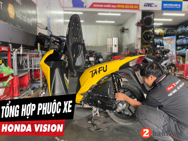 Tư vấn chọn mua phuộc xe tốt nhất cho honda vision 2025 - 1