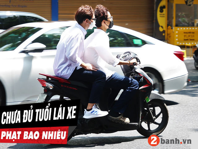 Chưa đủ tuổi lái xe 110cc phạt bao nhiêu 2025 - 1