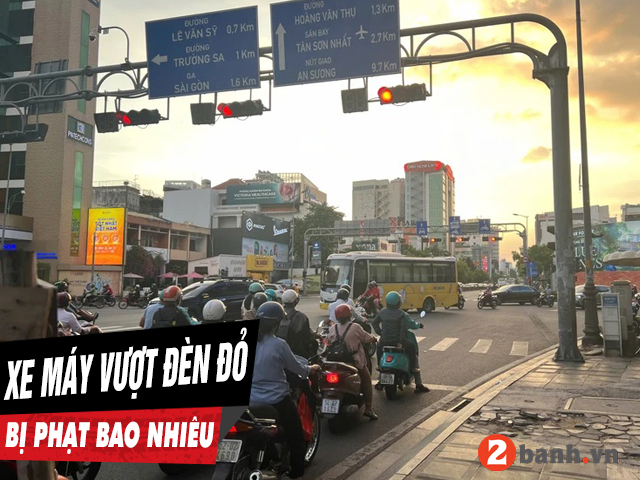 Lỗi vượt đèn đỏ xe máy bị phạt bao nhiêu 2025 - 1