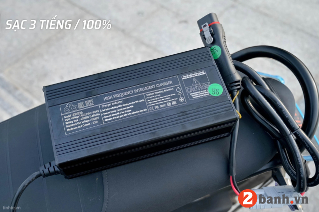Xe điện dat bike quantum s3 đi được bao nhiêu km cho 1 lần sạc đầy - 3