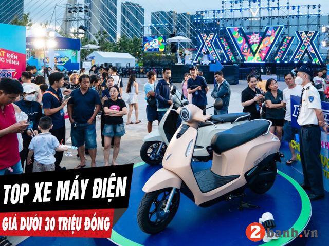 Top 4 xe máy điện giá 30 triệu đồng đáng mua nhất 2025 - 1