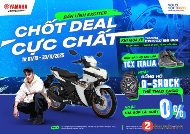 Giá xe exciter 155 tại đại lý yamaha mới nhất hôm nay - 2