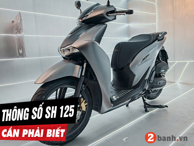 6 thông số xe sh 125i 2026 cần phải biết trước khi mua xe - 1