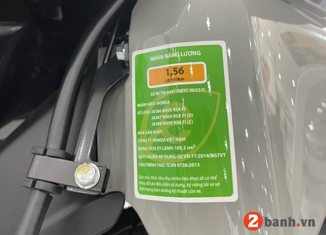 6 thông số xe wave rsx 110 2026 cần phải biết trước khi mua xe - 4