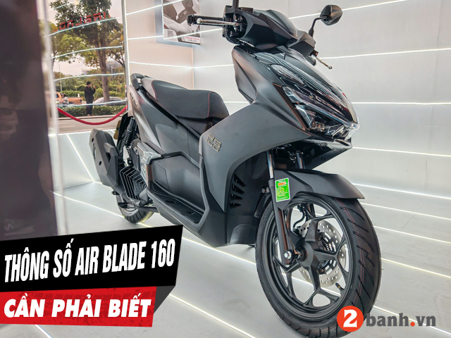 6 thông số xe air blade 160 2026 cần phải biết trước khi mua xe - 1