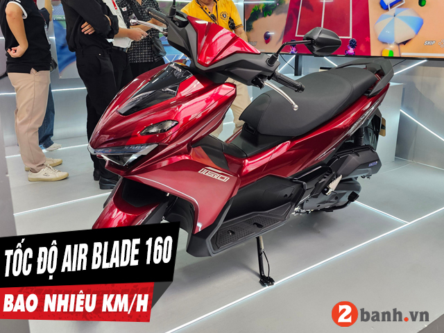 Xe air blade 160 chạy tối đa bao nhiêu kmh - 1