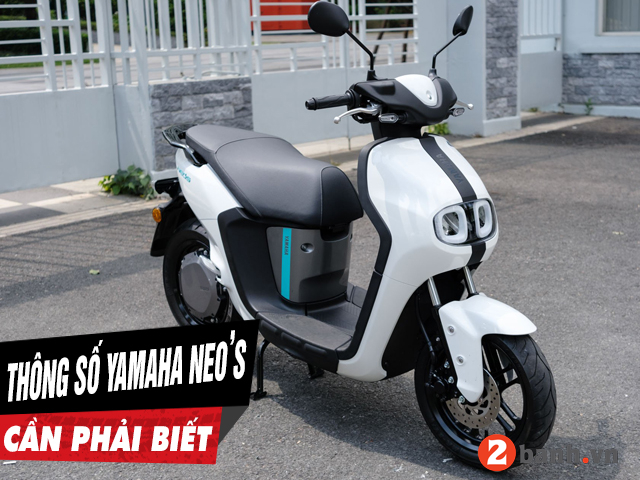 5 thông số xe điện yamaha neos 2026 cần phải biết trước khi mua xe - 1