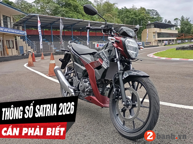 5 thông số xe satria 2026 cần phải biết trước khi mua xe - 1