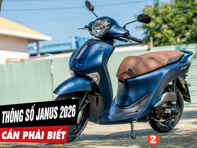 5 thông số xe janus 2026 cần phải biết trước khi mua xe - 1