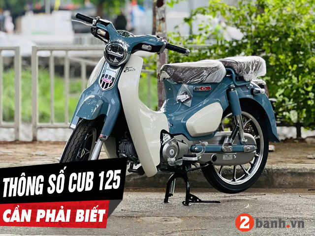 6 thông số xe super cup c125 2026 cần phải biết trước khi mua xe - 1
