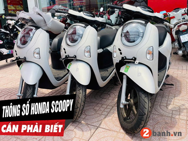 6 thông số xe honda scoopy 110 2026 cần phải biết trước khi mua xe - 1