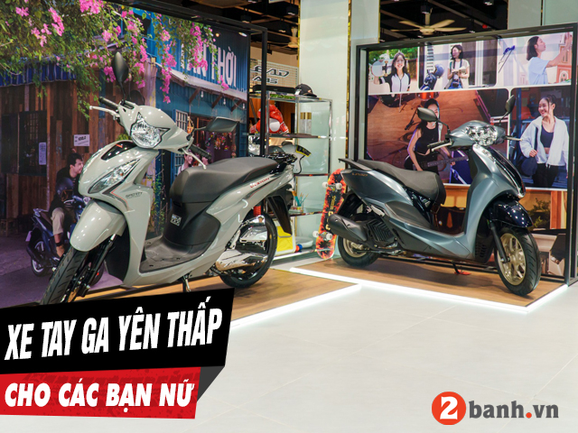 Top 4 xe tay ga yên thấp cho các bạn nữ  - 1
