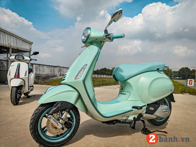 Chiều cao yên xe vespa primavera bao nhiêu nữ cao 1m55 đi có phù hợp - 2