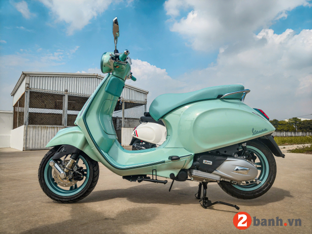 Chiều cao yên xe vespa primavera bao nhiêu nữ cao 1m55 đi có phù hợp - 3