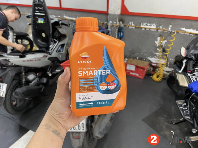 Tư vấn dầu nhớt tốt nhất phù hợp cho xe airblade 160 - 3