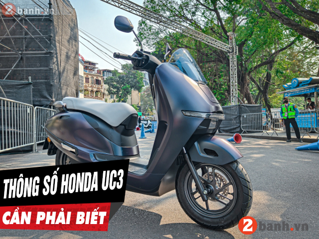 5 thông số xe điện honda uc3 cần phải biết trước khi mua xe - 1