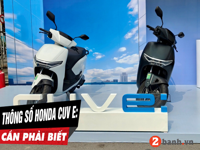 5 thông số xe điện honda cuv e cần phải biết trước khi mua xe - 1