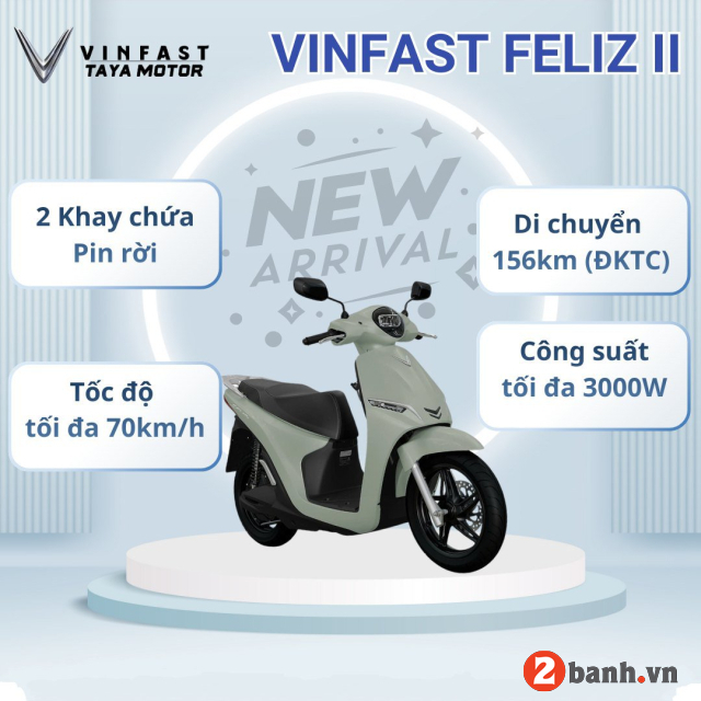 Tổng hợp các mẫu xe máy điện đổi pin mới nhất 2026 - 6