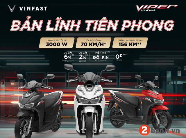 Giá xe điện viper mới nhất hôm nay tại đại lý vinfast - 2