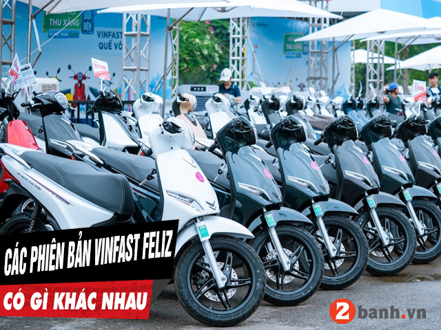 Các mẫu xe điện vinfast dòng feliz có gì khác nhau - 1