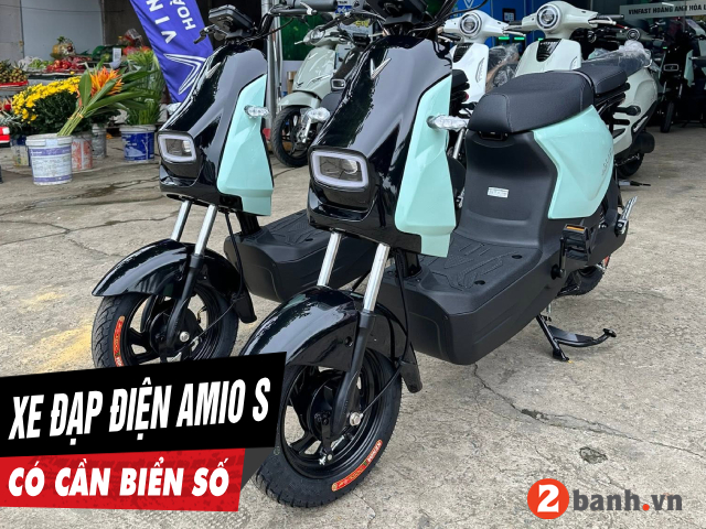 Xe đạp điện amio s có cần làm biển số không - 1