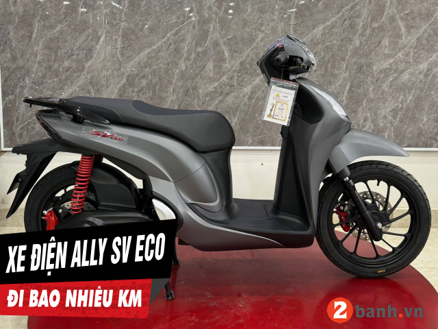 Xe điện ally sv eco đi được bao nhiêu km cho 1 lần sạc đầy - 1