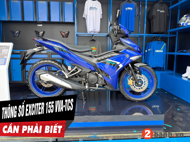 5 thông số xe exciter 155 vva - tcs 2026 cần phải biết trước khi mua xe - 1