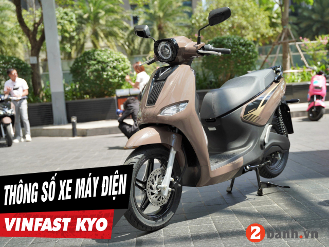 5 thông số xe máy điện vinfast kyo cần phải biết trước khi mua xe - 1