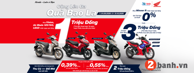 Bảng giá xe honda 2026 mới nhất hôm nay tháng 92026 tại đại lý - 2